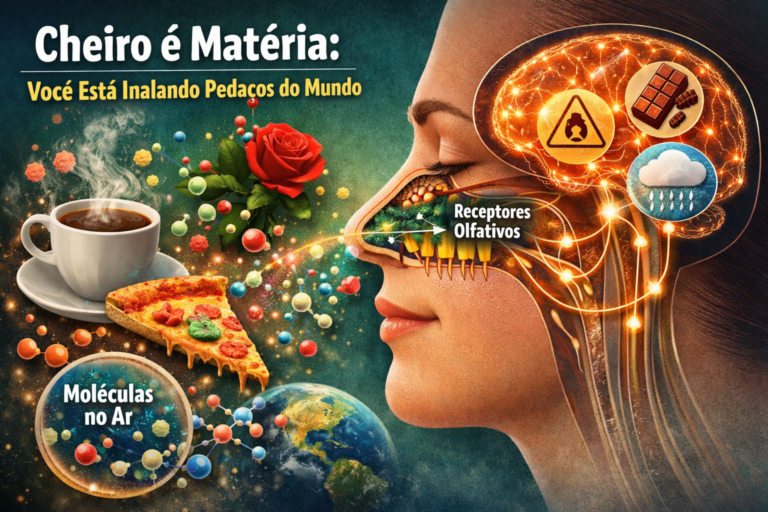 O cheiro é Matéria