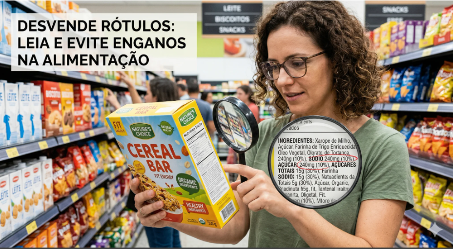 como ler rótulos de alimentos
