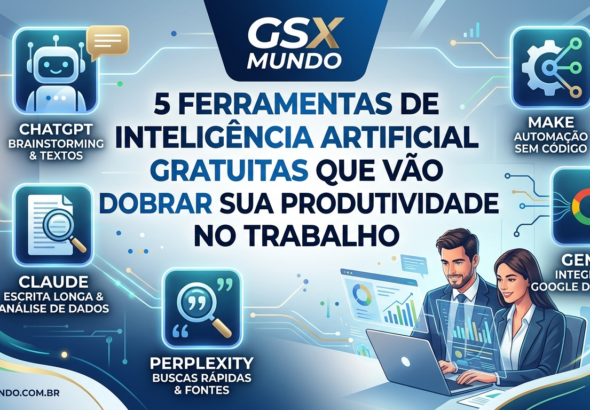 5 Ferramentas de Inteligência Artificial Gratuitas